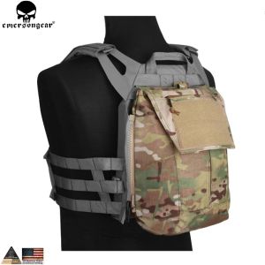 Bags Emersongoar Mag Work Zipon Panel dla AVS JPC2.0 CPC Taktyczny plecak Airsoft Combat Gear Bag Emerson EM8348