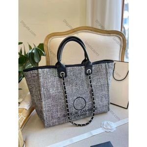 2024 Designer Große Deauville Strandtaschen Luxus Handtaschen Geldbörse Shop Reise Umhängetasche Damen Herren Perlenkette Tasche Eimer Mode Umhängetasche Reise Clutch Bag