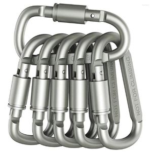 Keychains Alloy Aluminium Robust Drable Camping Equipment Travel Kit Backpacking Top Rated Carabiner Compact Survival Gear