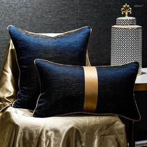 Pillow Top Seller Stain Highly Recommend Pillowcase Jacquard Gold Printed Modern Decorative Throw Covers