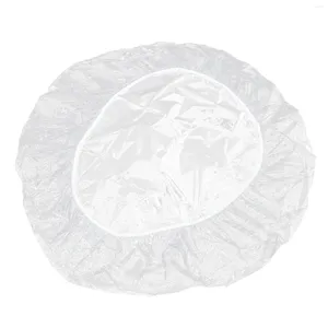 Table Cloth Round Topper Sleeve Transparent Pvc Cover Elastic Bands Decorative Chic