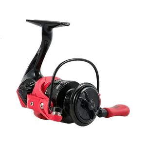 ギャップデザインなしのMrreel Intense Red Spinning釣りリール131ボールベアリングキャスト用のメタルヘッド240312