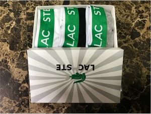 Męskie boksy zielone spodenki majtki bokserki bokserki bawełniane moda 7 kolorów bielizny wysyłane w losowo wielokrotne wybory hurtowe a1