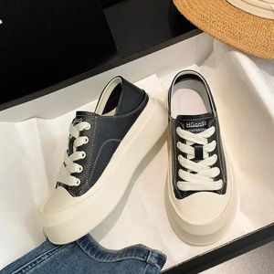 Scarpe casual 9 anni Acquista scarpe da ginnastica da corsa vulcanizzate bianche con suola spessa impermeabili da donna in vera pelle basse