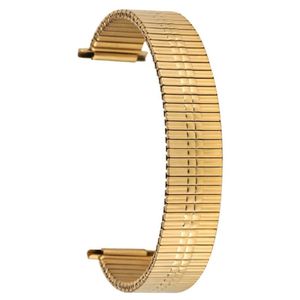 Uhrenarmbänder 22 mm Silber Gold Edelstahlarmband Praktische dehnbare Länge Keine Schnalle Uhrenarmband Wasserdichter Ersatz Ca262F