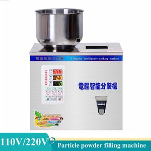 Máquina de enchimento de alimentos 1-100g, pesagem automática, pó e materiais granulares, máquina de embalagem medicinal