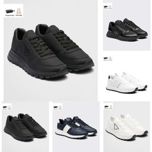 10 dagar levererade modemän casual skor design prax 01 sneakers renylon borstat läder nylon mesh märke mens skateboard promenader löpare utomhus sportplattform