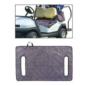 Tillbehör Golf vagnstolskåp, bekväm golfvagnssätfilt, kuddeöverdrag för 2 -personstolar golf vagn sittplats filt