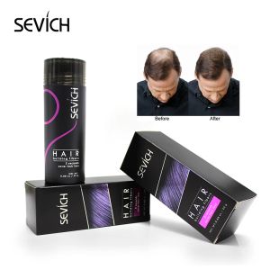 Shampoocondicionador Sevich 25G Keratin Building Hair pó estilizando fibras de cabelo Spray esconder o cabelo de cabelo de cabelo fino e fino crescimento de cabelo