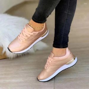 Casual skor sneakers kvinnor snörning lägenheter damer utomhus springa gå bekväma andningsbara kvinnliga skor stora storlek zapatos mujer