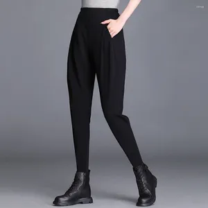 Women's Pants High Waisted Harlan For Spring And Autumn Slim Fit Loose Fitting Long Radish Thickened Wint