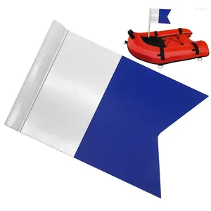 Bandeira de mergulhador para decoração de festa, bandeira para mergulho submarina, bandeiras de segurança para mergulho livre, sinal internacional 11 x 9