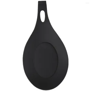 Tapetes de mesa Talheres Grelhar Acessórios Suporte de utensílio de silicone Colher de gel de sílica para balcão de cozinha