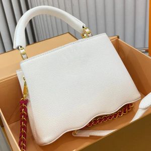 Lukseryczna torba designerska mini torby mody crossbody torebka klasyczna czarna rączka torby na ramię