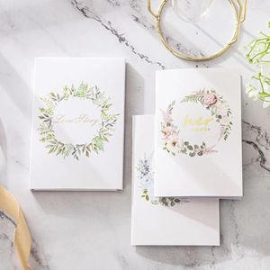 Party Supplies 2 PCS Wedding Vows Book Decor Swearing Books Eath Accessories Cards For Centerpiece Paper hans och hennes gåvor Bow bow