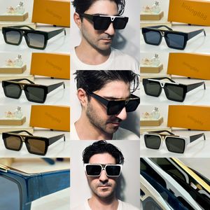 Top designer Cyclone Sunglasses Men /women Fashion Large Frame Square sunglass Oversized Glasses millionaire Plank 1.1 Evidence sunglasses Vintage eyeglass Z1894