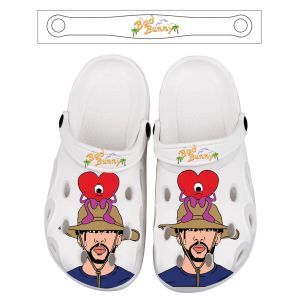 Buty DIY Bad Bunny Buty Clog Sandały dla kobiet mężczyźni Wygodne buty ogrodowe pielęgniarki Szpital Kobiety Pracuj Kapcie medyczne obuwie