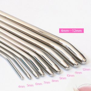 Toys Stainless Steel Urethral Plug Catheter Male Plug Sounding Dilator Erotic Adult Sex Toys for Men Bdms Bondage Sexy Toys