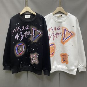 Women hoodies flicka tröjor Västra tröja klassisk brevtryck tröja långa ärmar hoodie y2k streetwear höst vinter dam tröjor asiatisk storlek m-4xl