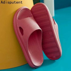 Chinelos verão mulheres homens grosso plataforma plana urso dos desenhos animados chinelo chuveiro banho flip flops sandálias de praia senhora casa slides01lpjg h2403224jrw h240322