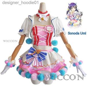 Cosplay Anime Kostüme Liebe Tojo Nozomi Fee Idol Mädchen Rollenspiel Komm schon Anime Uniform Halloween Karneval Frauen Kaii Kleid Lolita RockC24320