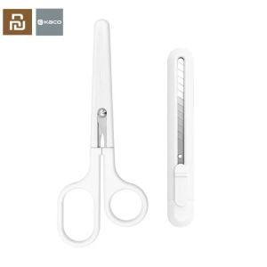 Control Youpin KACO LEMO Scissors Art Knife Set Imported Steel Sharp Without Rusting Cutting Tool Durable Scissors Knife Suit