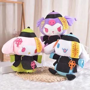 2024 Peluche ripiene Scheletro di Halloween Jack Thriller Fidanzata Lisa bambola Compagno di giochi per bambini Decorazione della casa Ragazzi Ragazze Compleanno Festa dei bambini Natale