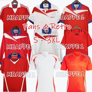 2024 Chile Soccer Jerseys 1982 1998 2014 Retro Home Away Vintage Football قمصان 82 98 14 16 17 23 24 25