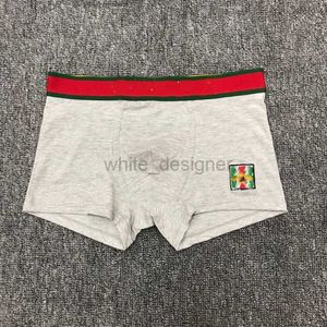 Designer boxare sexiga herrboxare för män underbyxor vintage shorts underpantie röd underkläder bomull manlig lyx andas bekväm varumärke för man trosor trosor