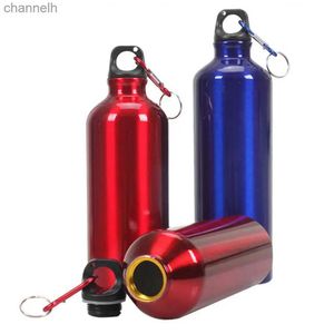 Water Bottles 750ml Aluminum Alloy Outdoor Sports Water Bottle Portable Leak-proof Water Bottle Mountaineering Cycling Camping Supplie yq240320