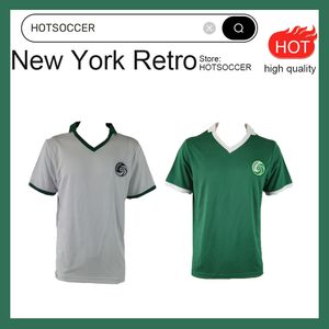 NEW YORK COSMOS Retro 1970 Soccer Jerseys fans verson retro 76 77 PELE home away green Vintage Classic uniforms Chinaglia Alberto Beckenbauer hotsoccer