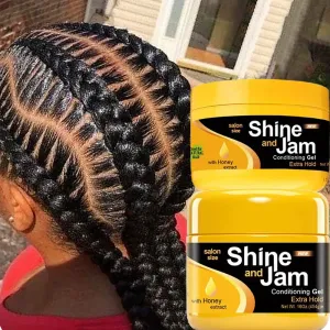 Adhesives Shine And Jam Braid Gel Moisturizing And Shaping Hair Wax Dirty Braid Gel Fragrant Hair Gel DIY Styling Products