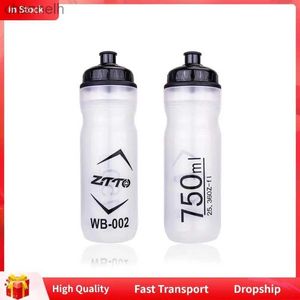 Water Bottles 750ML Bicycle Water Bottle Mountain Road Bike Water Bottle Outdoor Cycling Kettle Portable Cycling Water Cup Dropship yq240320