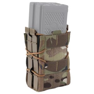 Bags Tiger Type Double Magazine Pouch Tactical 5.56 Magazine Pouch Rifle Pistol Mag Bag Molle Hunting Military Airsoft Paintball