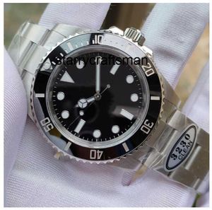 Clean Factory 114060 Watch Sub Date 40mm 3130 41mm 3230 Rörelse Automatisk mekanisk klockkeramisk Bezel Designer Luxury