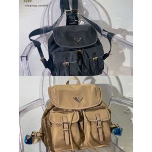 Wholesale Retail Brand Fashion Handbags New Womens Gold Label Canvas Backpack Travel Bag