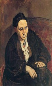 Pablo Picasso, klassisches Ölgemälde, Porträt von Gertrude Stein, 100 Stück, handgefertigt von einem erfahrenen Maler auf weißer Leinwand, Picasso5857775932