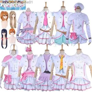 cosplay Anime Costumes Loves Love s Snow Halal Kotori Minami Nico Yaza Rin Hoshizora Role Play Wig Winter Lolita Dress SetC24320