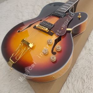 Guitar Classic jazz electric guitar, quality hardware accessories, classic pickup, beautiful voice, free delivery to home.