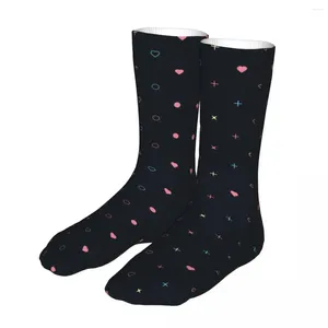 Мужские носки, мужские спортивные носки с узором «любовь», хлопок, Харадзюку, женские