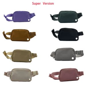 Överallt Belt Bag Fanny Pack Classic Bum Chest Yoga Bag Bumbag Nylon Womens Men Axel crossbody midjeväskor handväskor plånbok