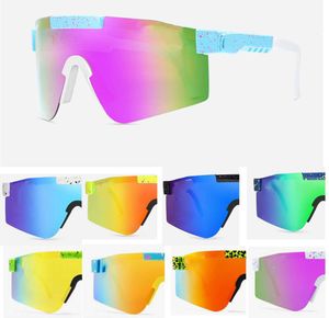 Solglasögon 2023 Originalgropar Vipers Sport Google TR90 Polariserad för män/kvinnor utomhus vindtät glasögon 100% UV -speglade linsgåva 7yhgj