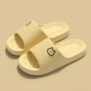 Slippers Cute Cat Print Women Home Indoor Slides Men Flat Cartoon Non-Slip Outdoor Beach Shoes Shower010FG1 H240322