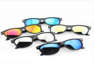 Moda nuovi occhiali da sole per bambini specchio riflettente occhiali da sole per bambini UV400 moda bambini rivetti occhiali da sole cool ragazzi ragazze occhiali estivi Su3212970