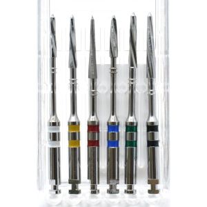 Cover dental instrument metal drills reamers for fiber post engine for root canal dentist tool material