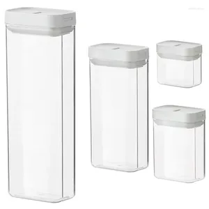 Storage Bottles Food Containers Airtight Plastic Boxes Kitchen Refrigerator Tanks