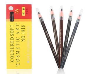 240PC Waterproof Microblading Permanent Makeup Eyebrow Lip Design Eye Brow Positioning Lip Tattoo Pen Pencil Tools Black Coffee8869123