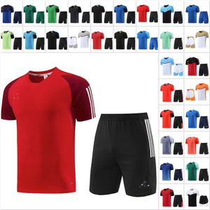 夏のトレーニングセット：サッカー用のジッパーの長いズボンとトレーニングに最適なスポーツに最適