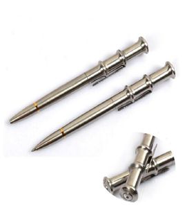 Intero B001 Penne tattiche in acciaio inossidabile pieno Penna per autodifesa esterna Penna regalo Edc Strumento esterno 1097775