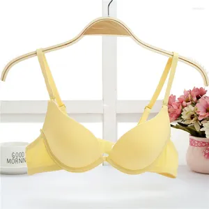 Bras Double Thin Cup Small Super Push Up Bra Women Size Gather Breast Student Girls